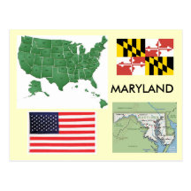 Le Maryland, Etats-Unis Cartes Postales