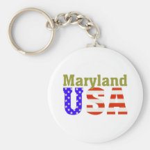 Le Maryland Etats-Unis ! Porte-clés