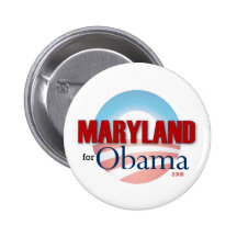 Le Maryland pour Obama Badges Avec Agrafe