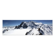 Le massif de Mont Blanc Impression Photo