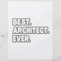 Le meilleur architecte jamais prospectus customisé