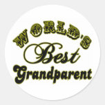 Le meilleur autocollant du grand-parent du monde