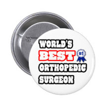 Le meilleur chirurgien orthopédique du monde badges