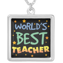 Le meilleur collier de carré du professeur du mond