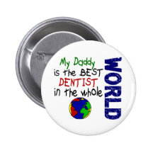 Le meilleur dentiste en monde 2 (papa) pin's
