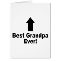 Le meilleur grand-papa jamais cartes de vœux