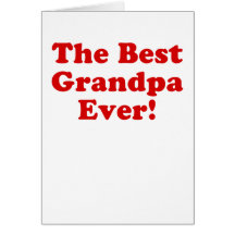 Le meilleur grand-papa jamais cartes de vœux