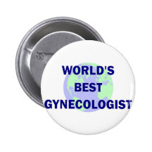 Le meilleur gynécologue du monde badge avec épingle