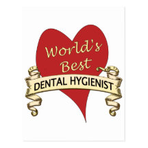 Le meilleur hygiéniste dentaire du monde cartes postales