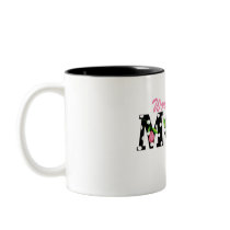 Le meilleur noir de la maman du monde avec les tul tasses