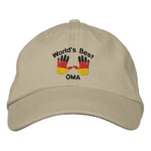 Le meilleur OMA du monde a brodé le casquette Casquette Brodée
