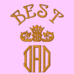 Le meilleur papa polos brodés