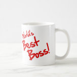 Le meilleur patron du monde tasses