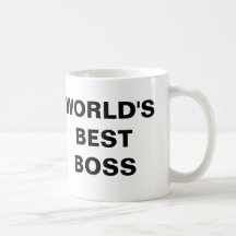 Le meilleur patron du monde tasses à café