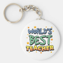 Le meilleur professeur Keychain du monde Porte-clés