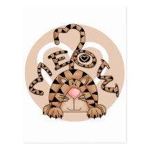 Le Meow du chat Cartes Postales
