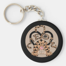 Le Meow du chat Porte-clé