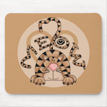 Le Meow du chat Tapis De Souris