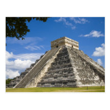 Le Mexique, Quintana Roo, près de Cancun, Chichen  Carte Postale