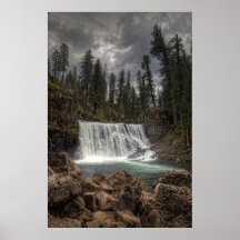 le MILIEU 346C TOMBE SUR le McCLOUD (20X30) Affiches