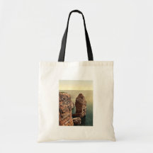 Le "moine" d'en haut, Helgoland, Allemagne magnifi Sacs En Toile