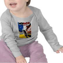 Le Monaco 1931 Grand prix - affiche vintage de cou T-shirts