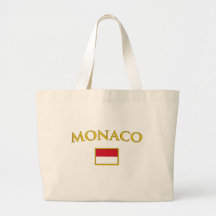 Le Monaco d'or Sac En Toile