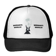 LE MONDE DE LA FEMME ! CASQUETTE DE CAMIONNEUR