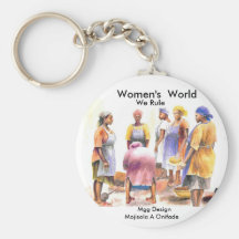LE MONDE DES FEMMES PORTE-CLEF