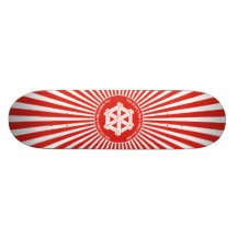 "Le monde est comme un miroir que vous voyez " Skateboards Cutomisables