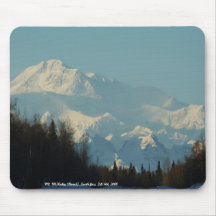 Le mont McKinley (Denali), visage du sud, Fe… Tapis De Souris
