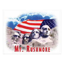 Le mont Rushmore Cartes Postales