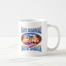Le mont Rushmore Mugs À Café