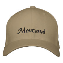 Le Montana ! Chapeau brodé