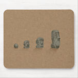 Le mystère résolu des statues de Moai Tapis De Souris