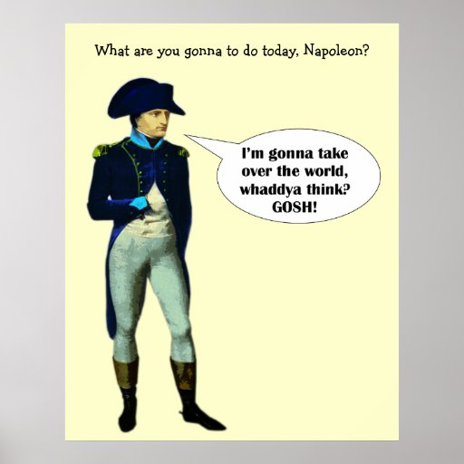 Le napoléon est dynamite ! affiches