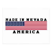 Le Nevada a fait dans les conceptions Carte Postale