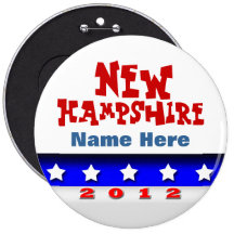 Le New Hampshire Badge Avec Épingle