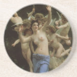 Le nid de la guêpe par Bouguereau, art victorien d Dessous De Verre
