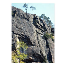 Le nid d'Eagle, Bancroft, Ontario, forma de roche  Faire-parts