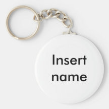 Le NOM d'INSERTION font votre propre d'un keychain Porte-clef