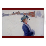 Le nouveau chapeau de Lisbeth Carte De Vœux