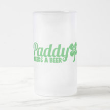 Le PADDY a besoin d'une bière ! Conception de drin Mugs À Café
