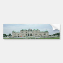 le palais jaune de belvédère, Vienne, Autriche fle Adhésif Pour Voiture