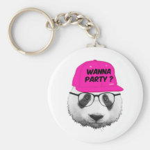 LE PANDA VEULENT PARTY ? PORTE-CLEF