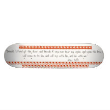 Le PANNEAU du PATIN de T, voient, Skateboards Customisés