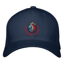 Le pantalon serpente le chapeau casquettes brodées