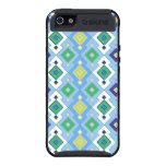 Le paon colore la caisse rhombique de l'iPhone 5 d coque skinit