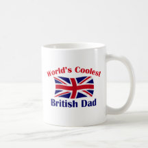 Le papa britannique le plus frais tasse à café