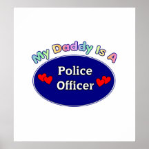 Le papa est un policier poster